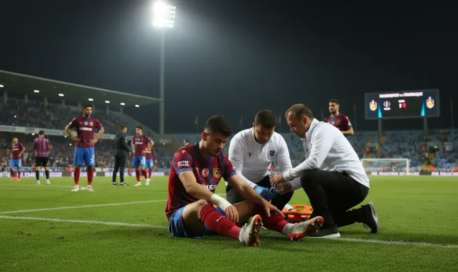 Trabzonspor’un Galatasaray Maçı Öncesi Arseniy Batagov Sakatlığı Raporu