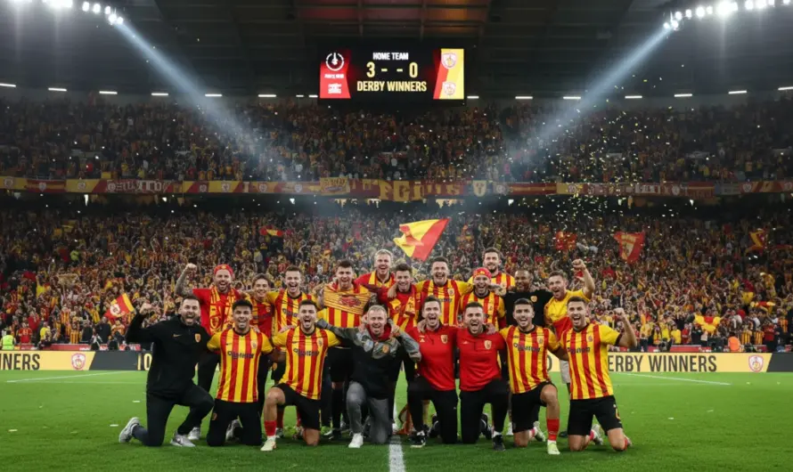 Galatasaray, Fenerbahçe’yi 3-0 Geçerek Şampiyonluk Yolunda Önemli Bir Adım Attı